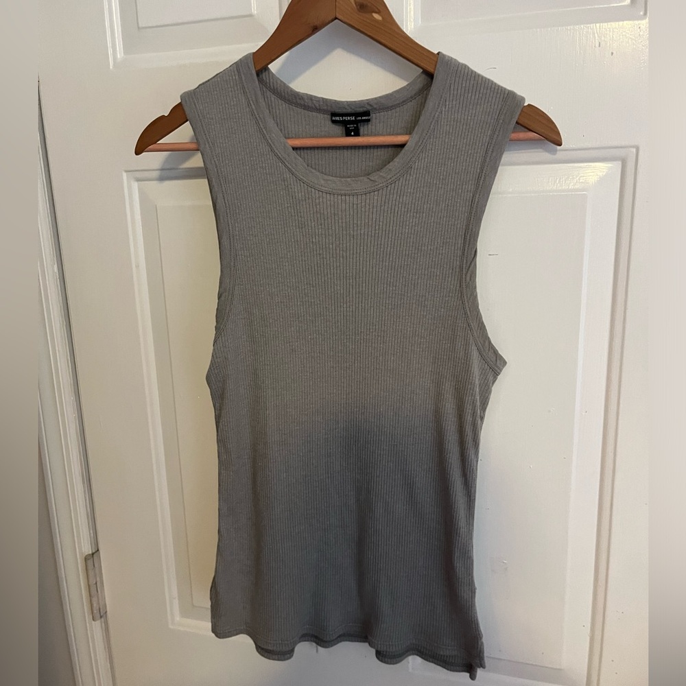 James Peres size 4 ribbed tank top